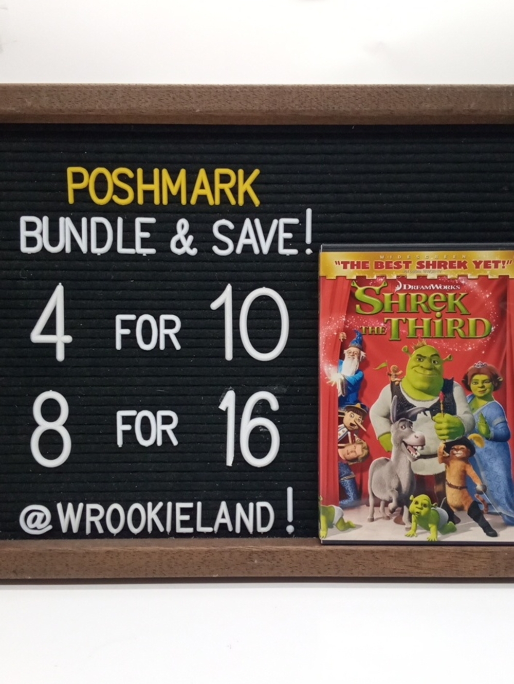 Shrek The Third DVD#H95